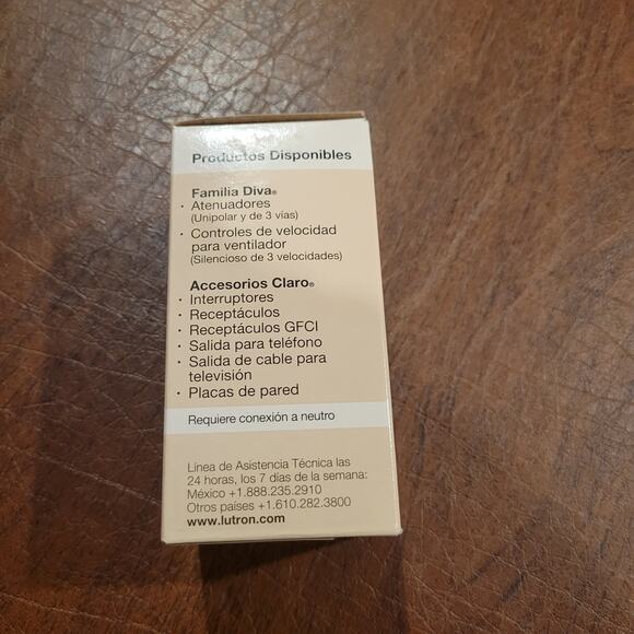 Lutron DVELV-300P-WH 300-Watt Diva Low Voltage Single Pole Dimmer, White New - Picture 4 of 10